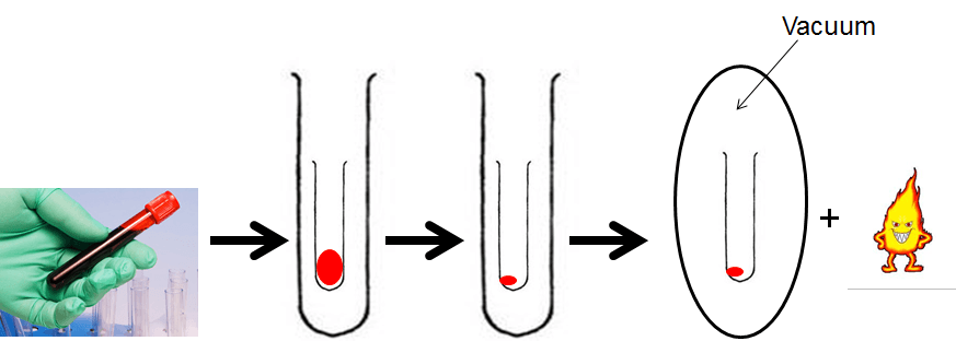 Process to convert biological sample to combustion step of AMS sample preparation