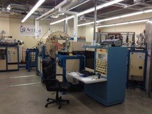 Control center for the AMS at Accium Biosciences