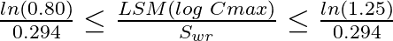 EMA RSABE Equation