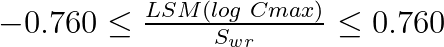 EMA RSABE simplified equation