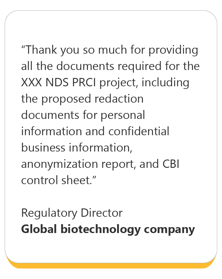 Regulatory Science - Transparency and Disclosure