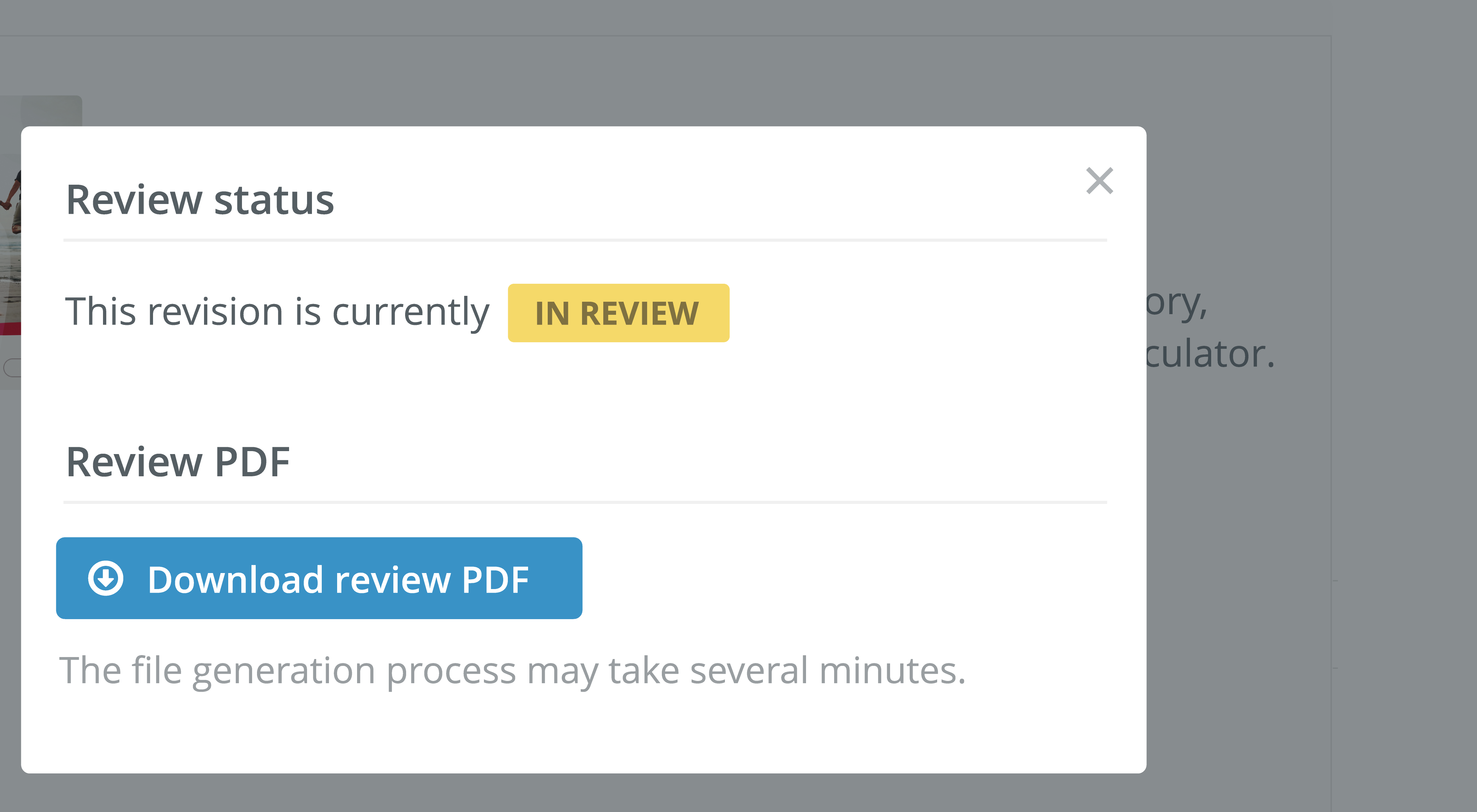 Simplified Version Control and Approval Workflow