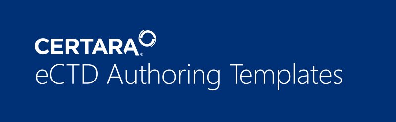 eCTD Authoring Templates
