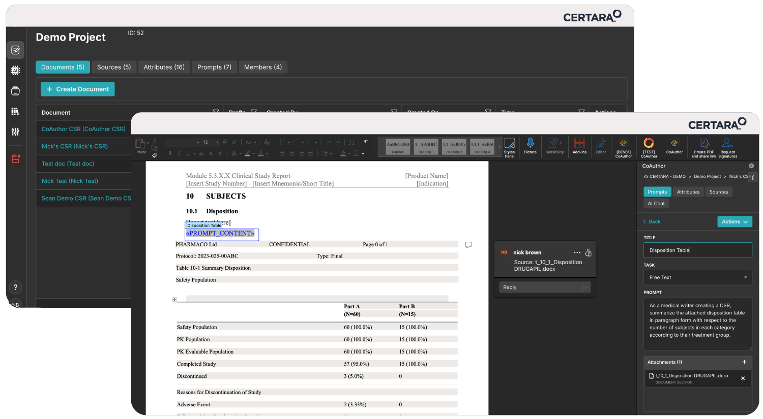 Accelerate submission timelines with Certara.AI
