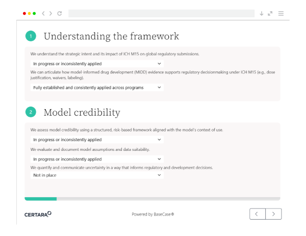 ICH M15 Scorecard App