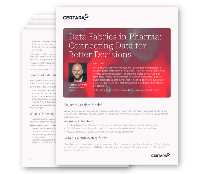 Data Fabrics in Pharma