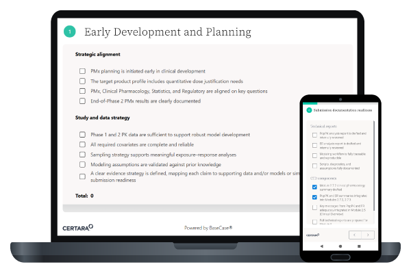 PMx Submission Readiness Checklist