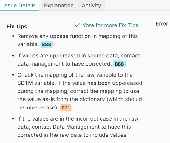 clinical data issue management